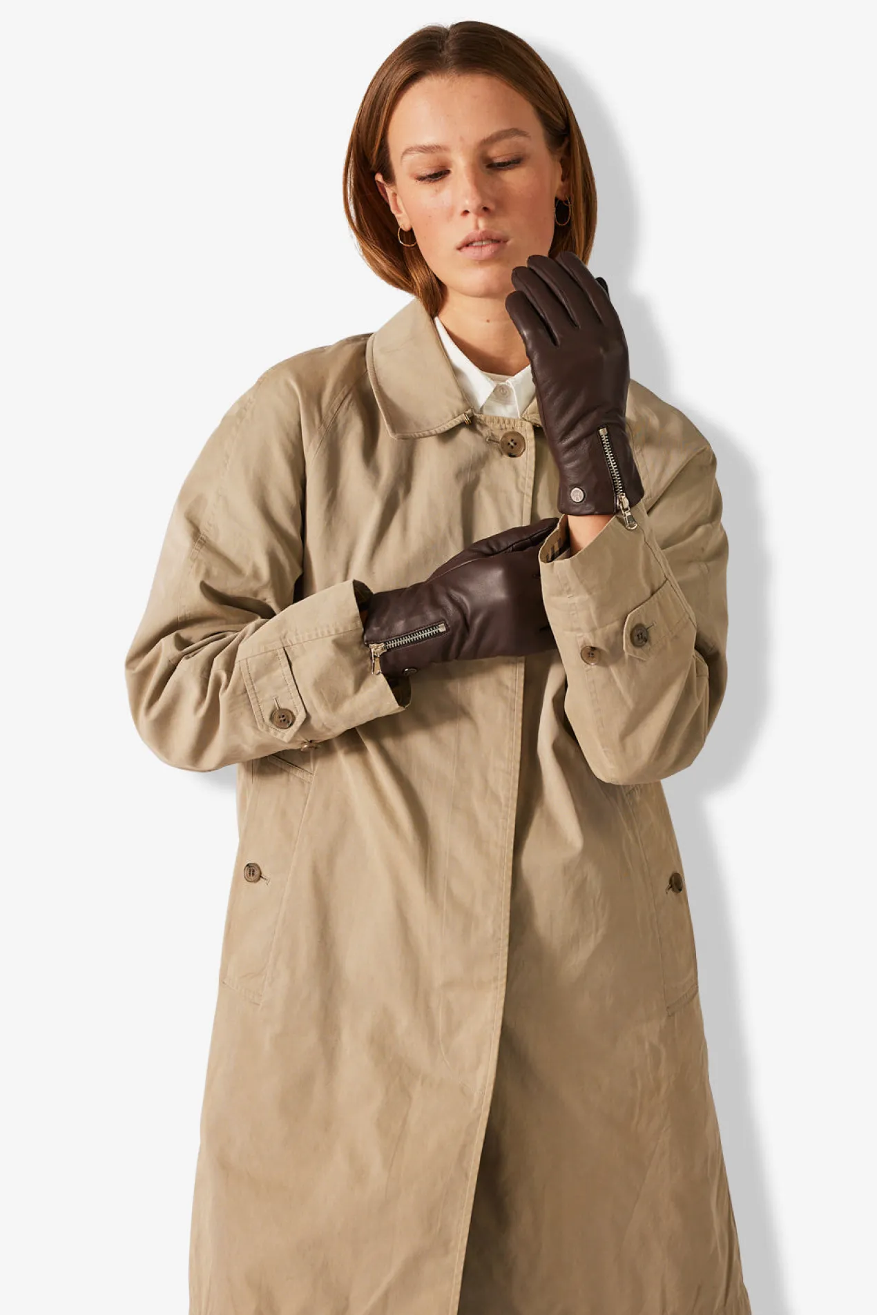 Adax glove Enya Chocolate