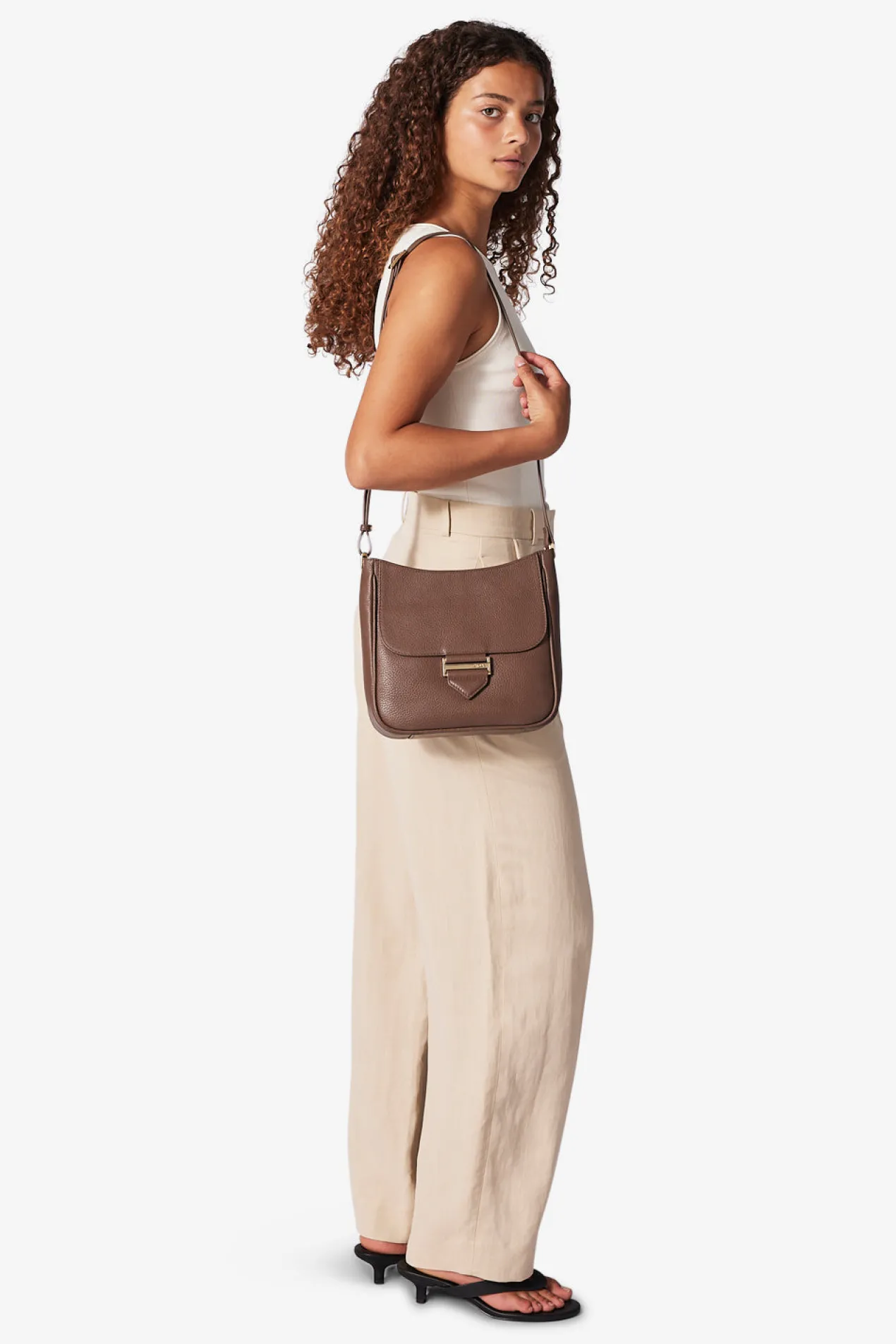 Cormorano shoulder bag Liesel Latte