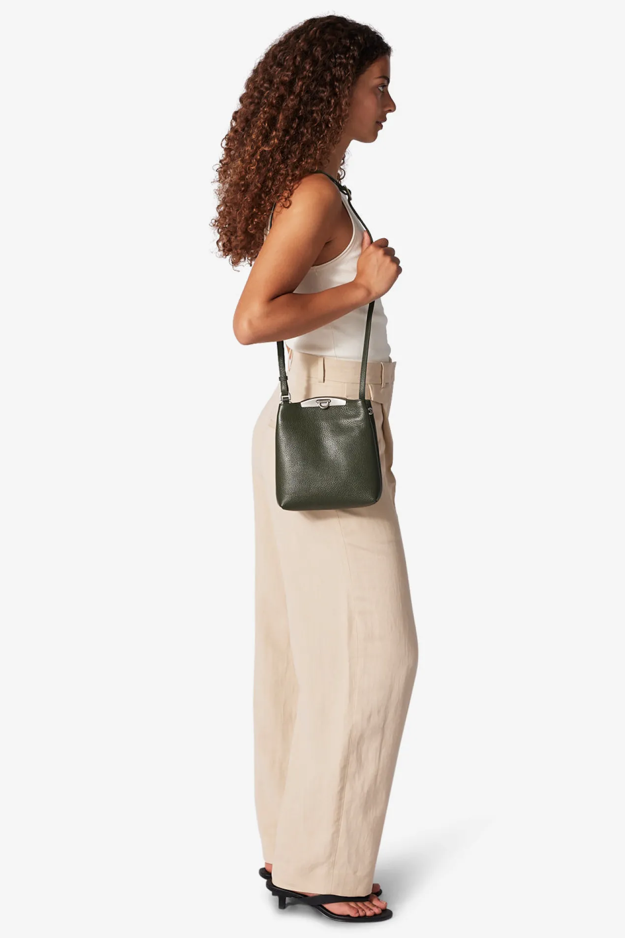 Cormorano shoulder bag Vilma Leaf green