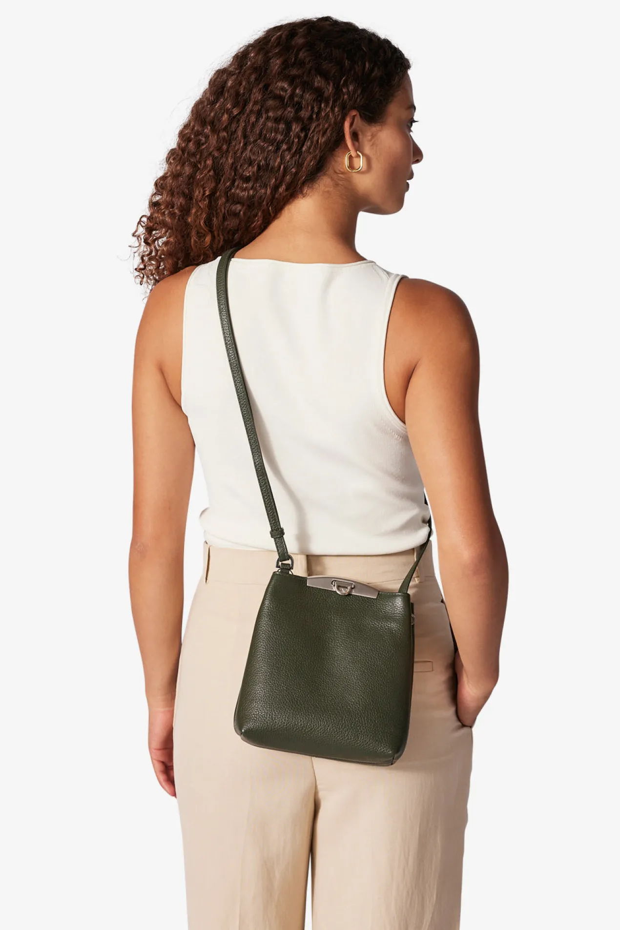 Cormorano shoulder bag Vilma Leaf green