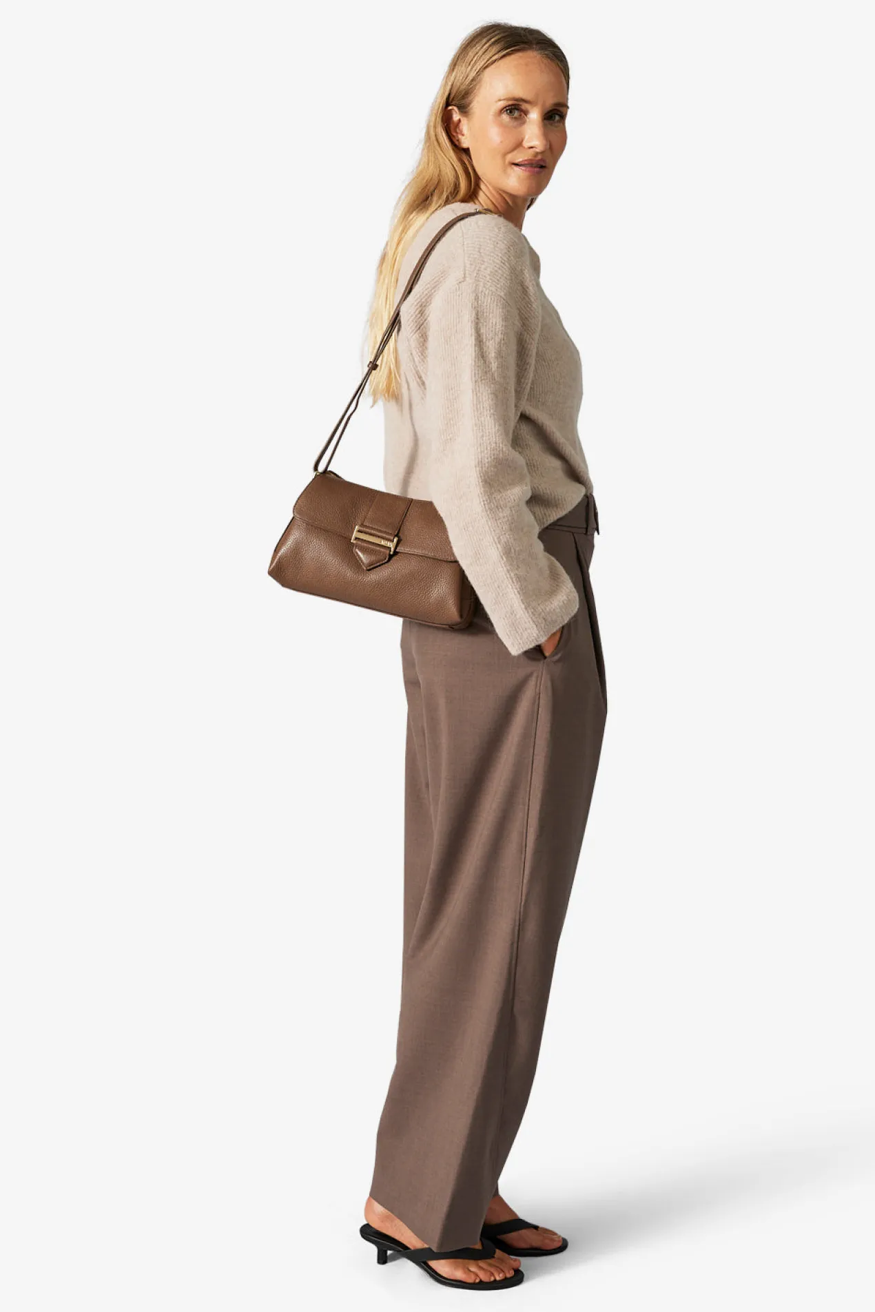 Cormorano shoulder bag Johanna Latte