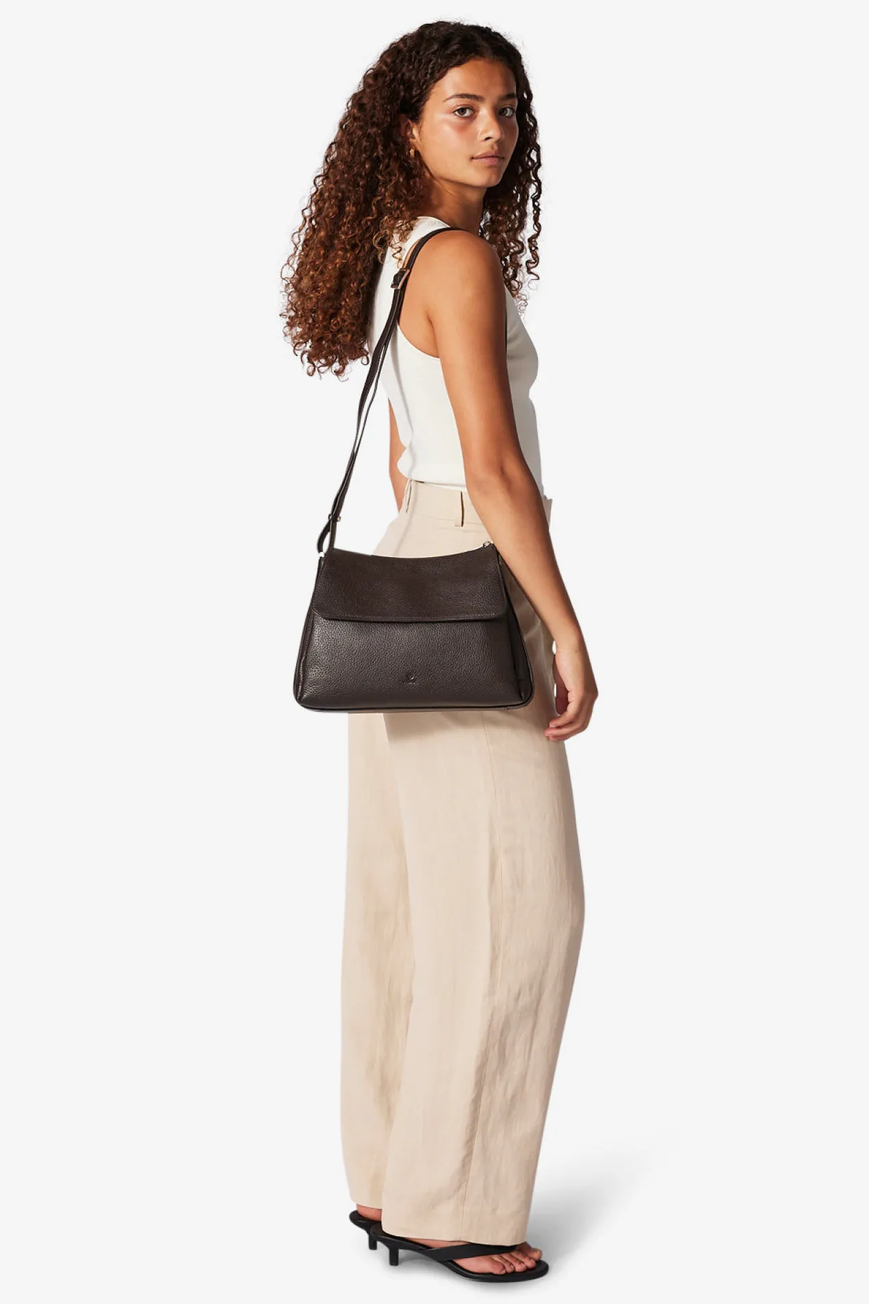 Cormorano shoulder bag Ilsa Dark brown