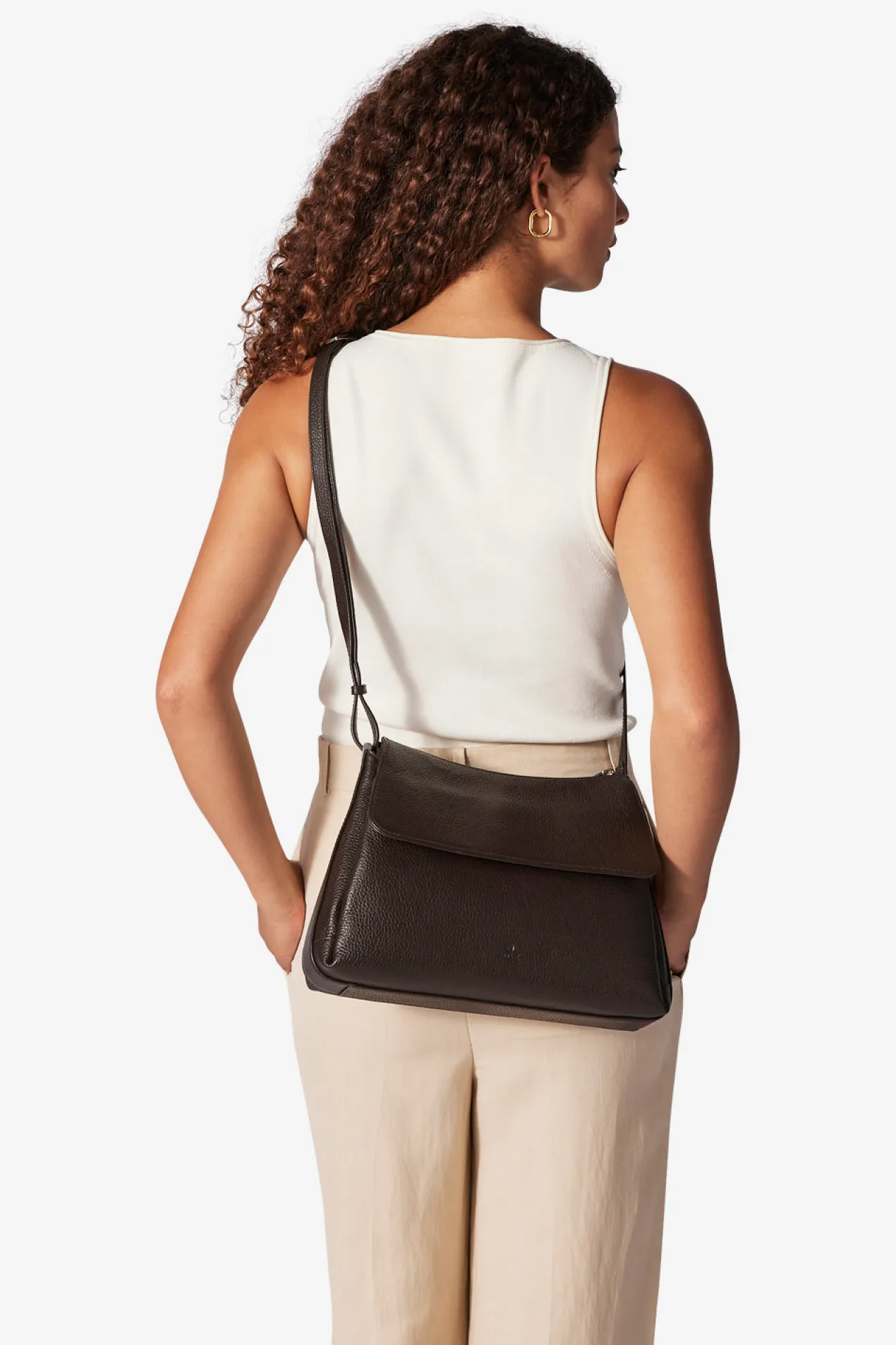 Cormorano shoulder bag Ilsa Dark brown