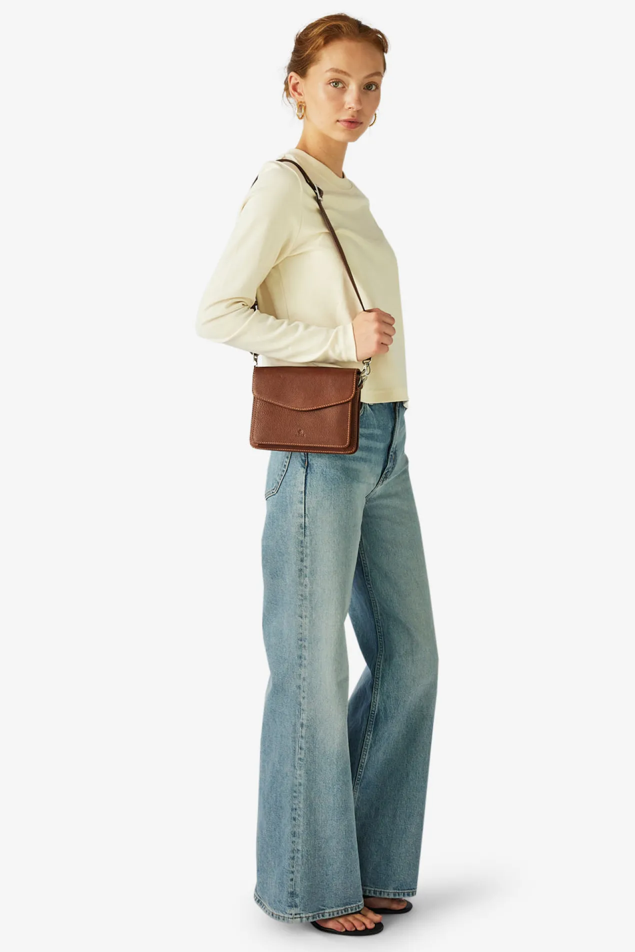 Cormorano shoulder bag Thea Coffee