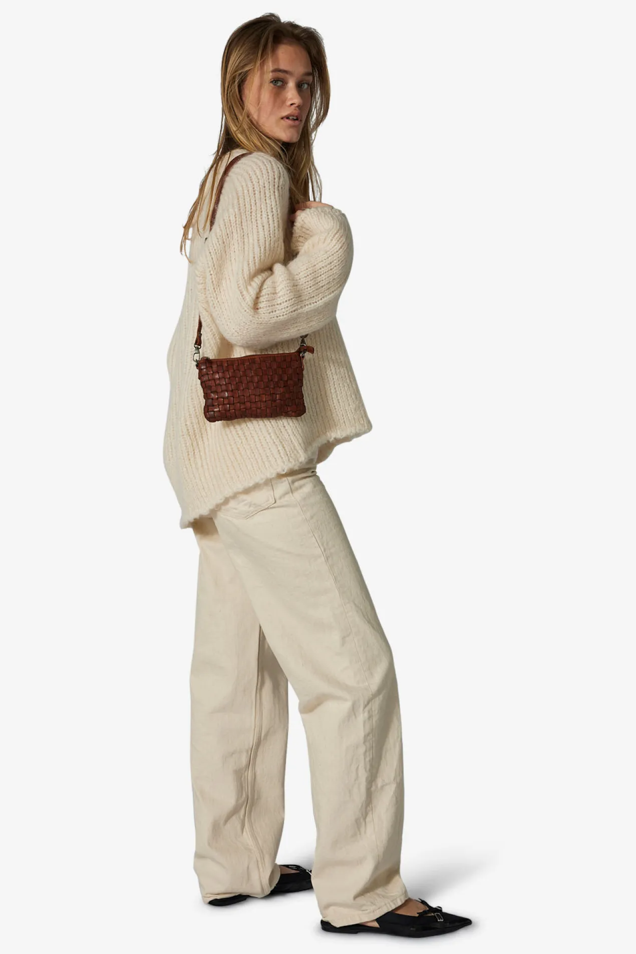 Corsico shoulder bag Astrid Cognac