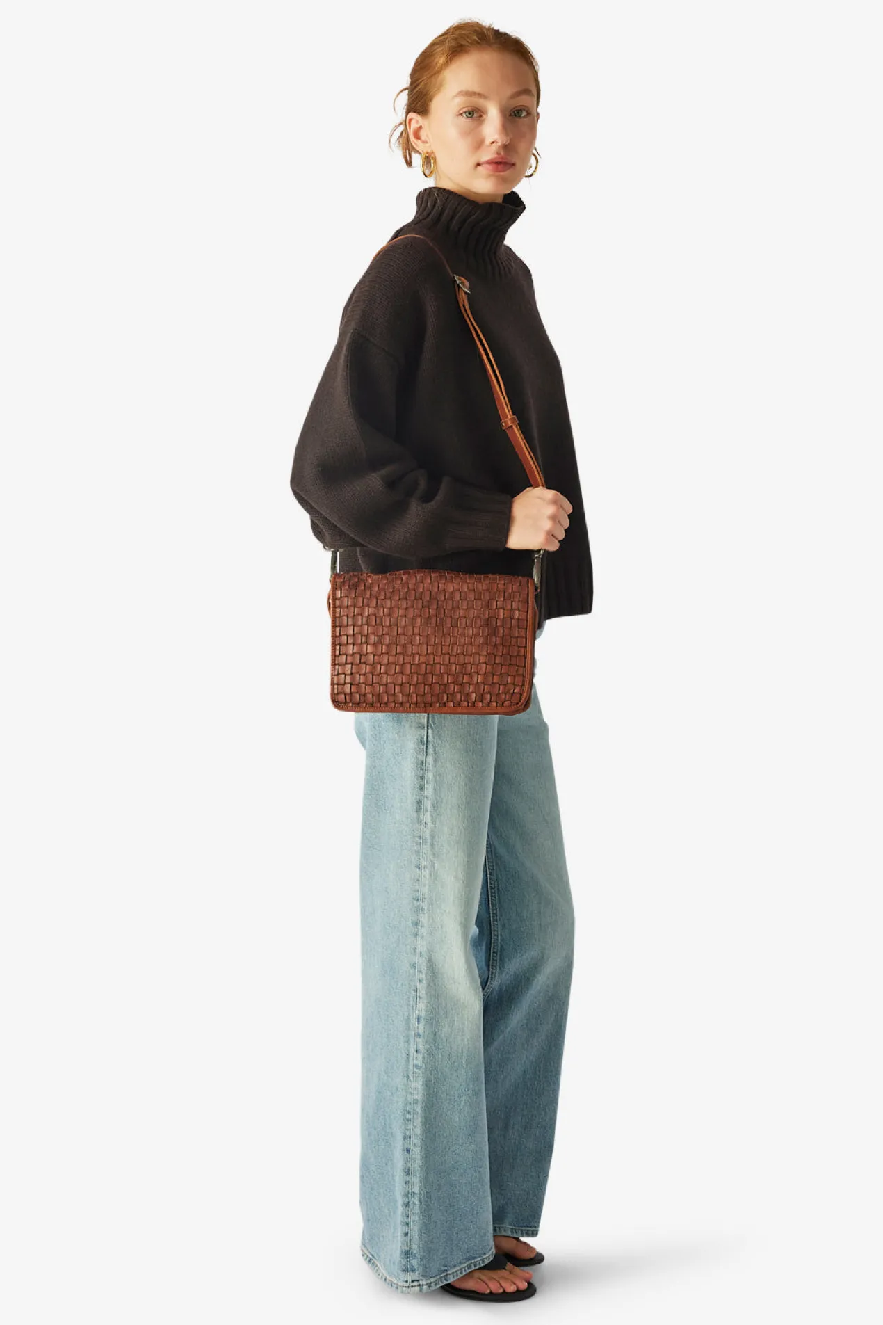 Corsico shoulder bag Sara Cognac