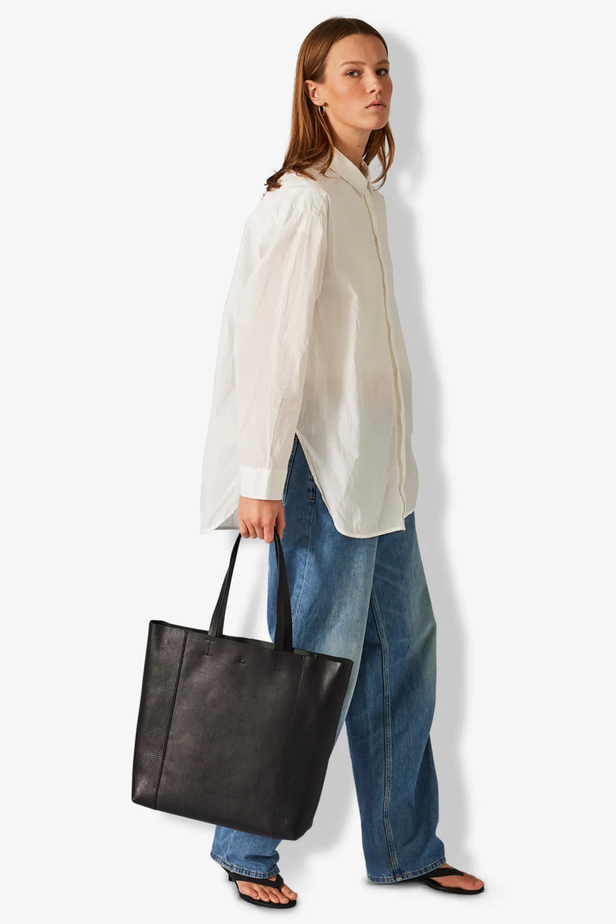 Portofino shopper Line Black