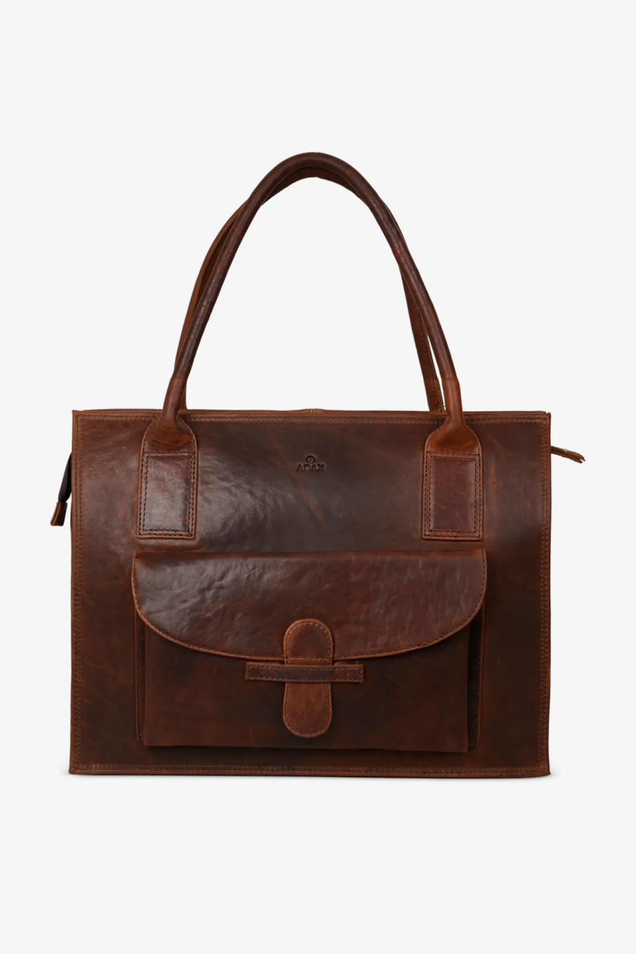 Ragusa shopper Valentina Dark brown