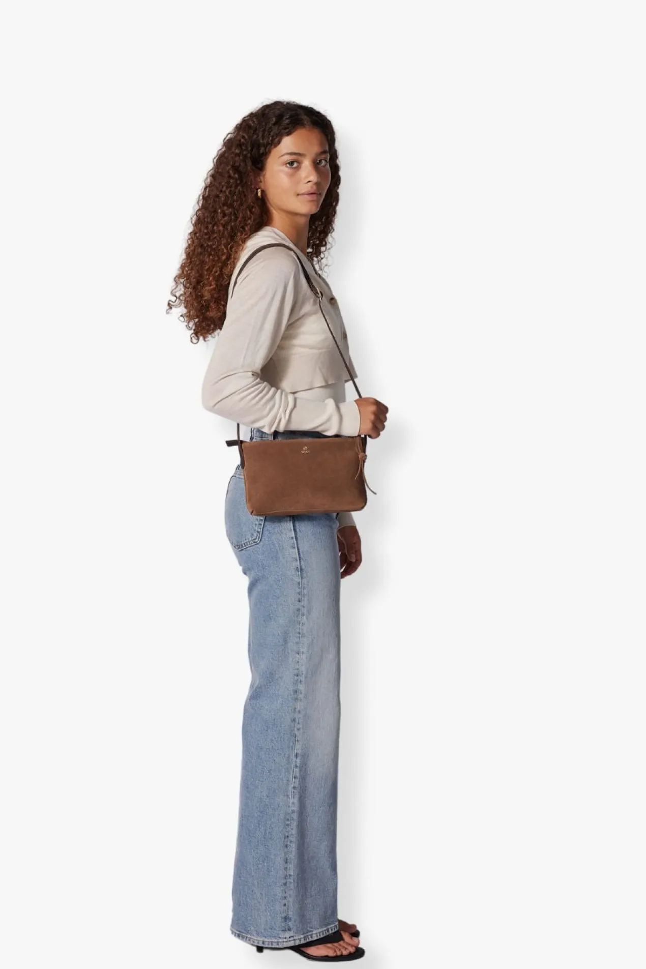 Rozzano shoulder bag Lilly Latte