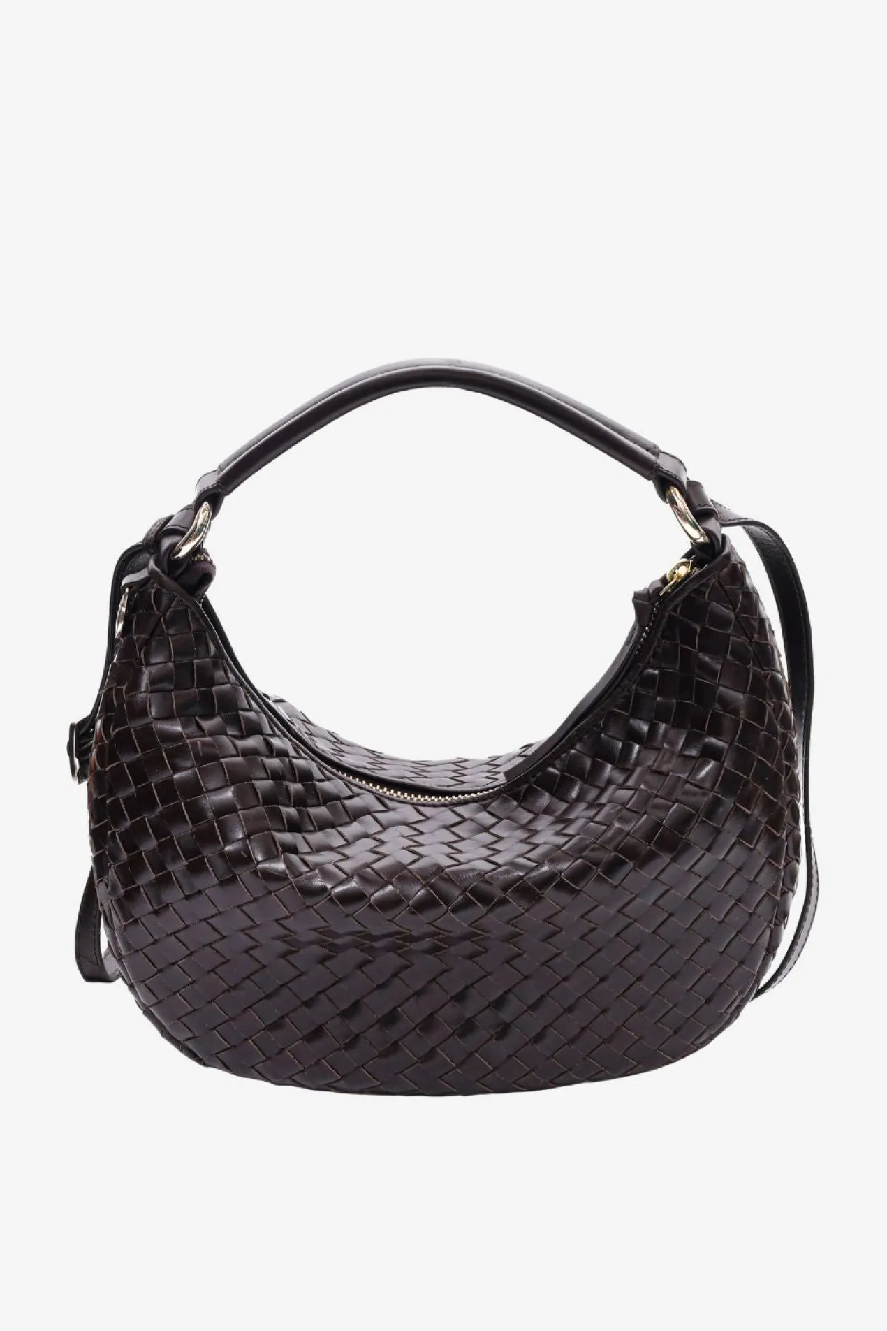 Salerno shoulder bag Marlin Dark brown