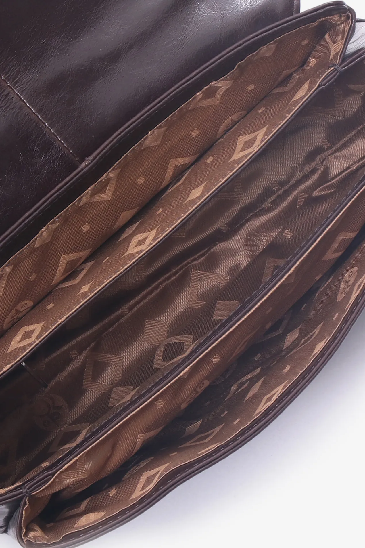 Salerno shoulder bag Signe Dark brown