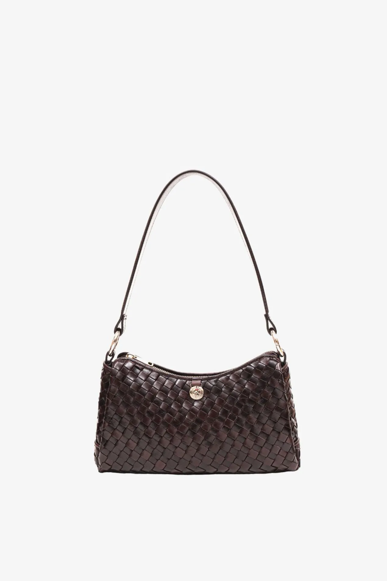 Salerno shoulder bag Eleonora Dark brown