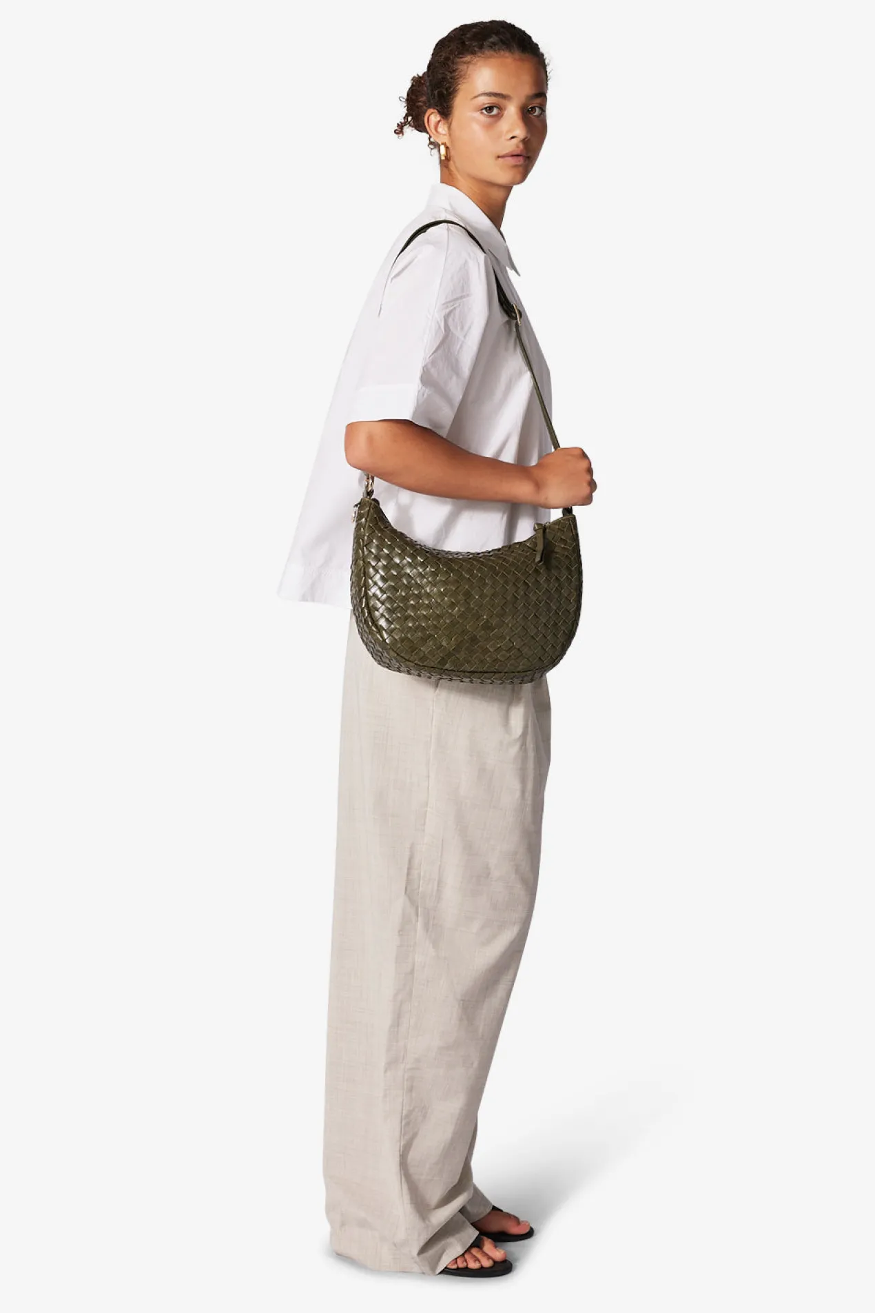 Salerno shoulder bag Marlin Olive