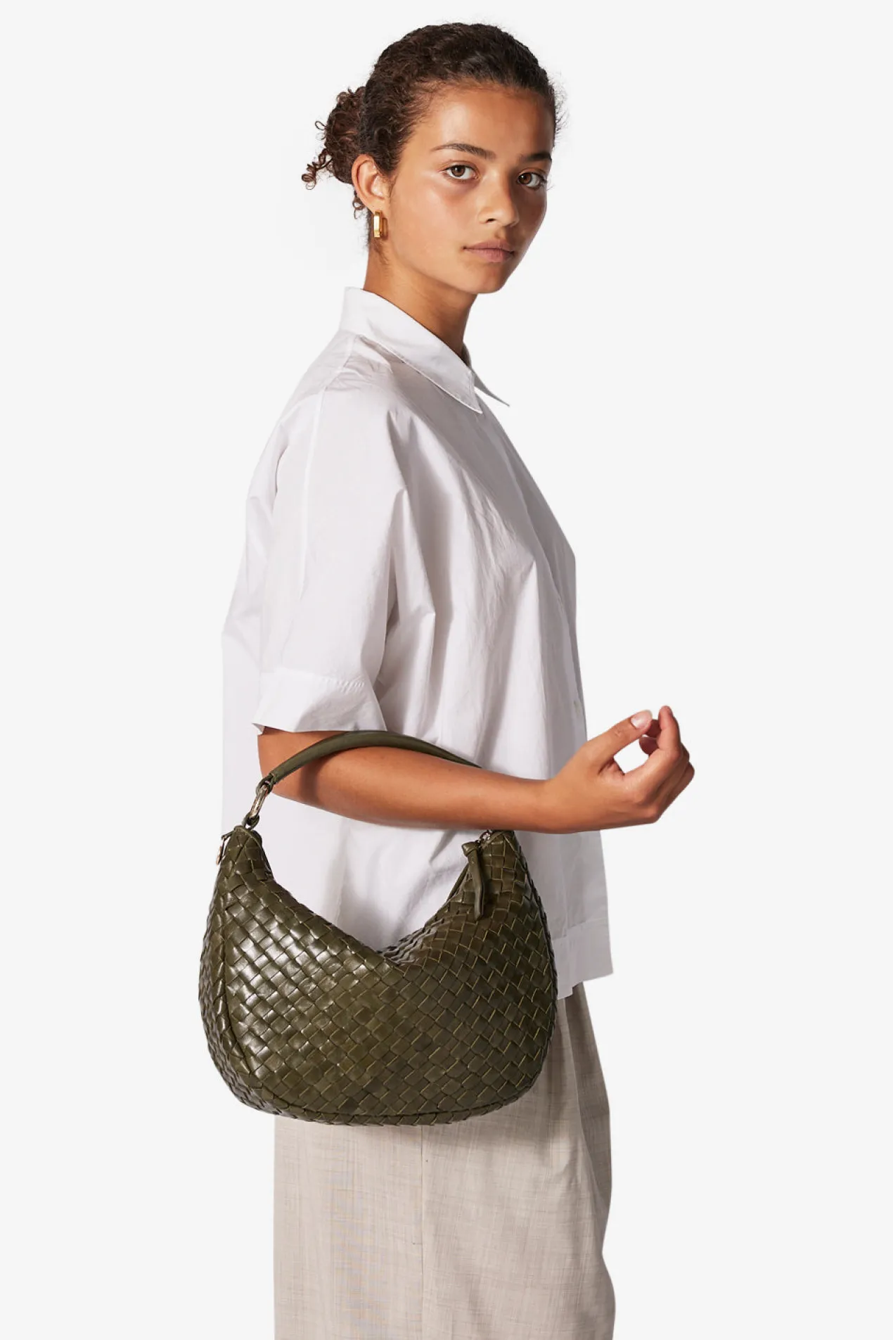 Salerno shoulder bag Marlin Olive