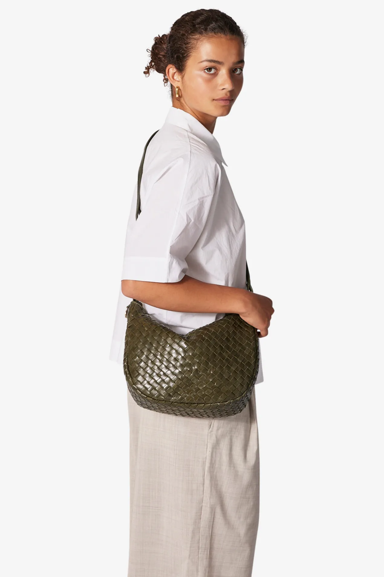 Salerno shoulder bag Marlin Olive