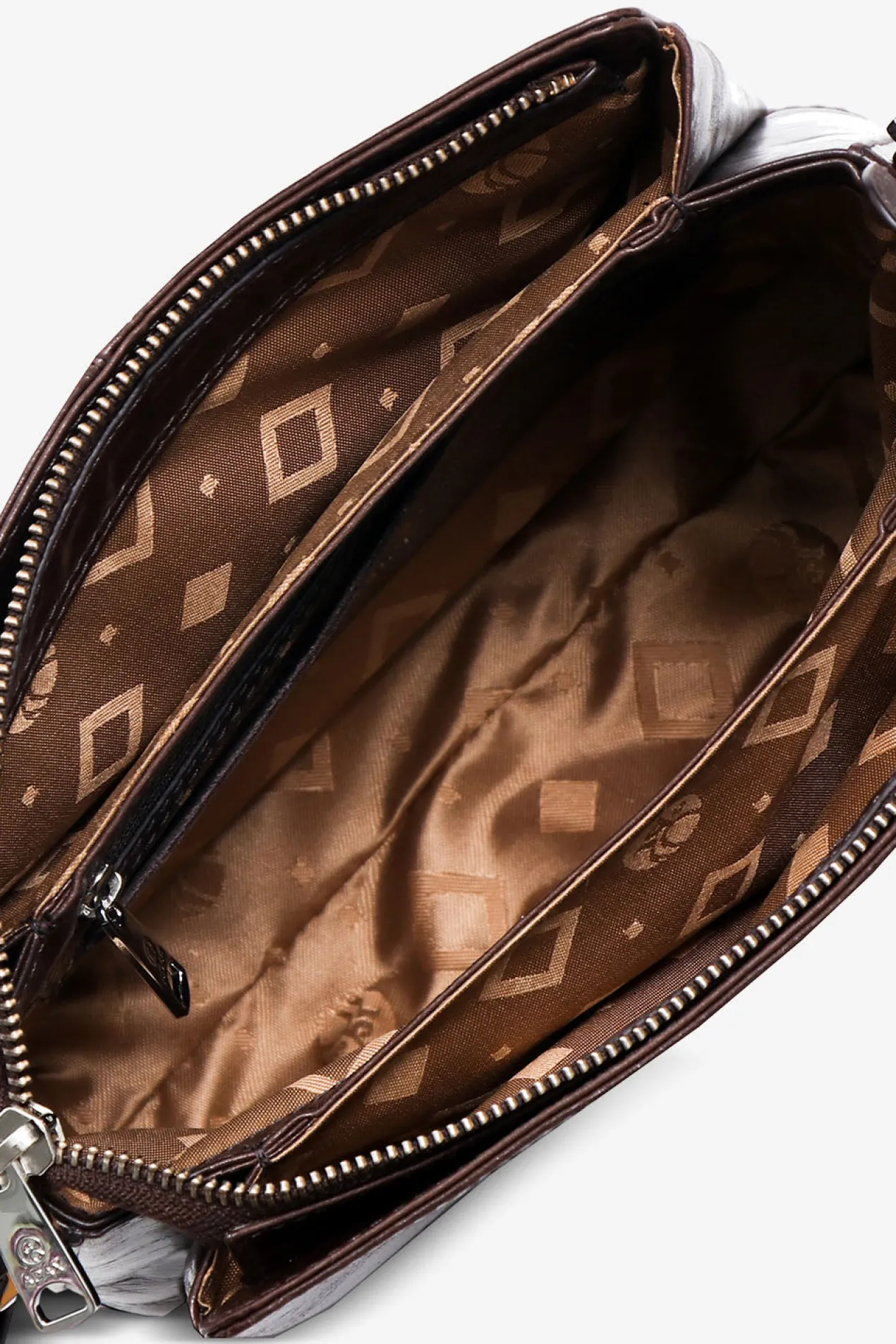 Salerno shoulder bag Sia Dark brown