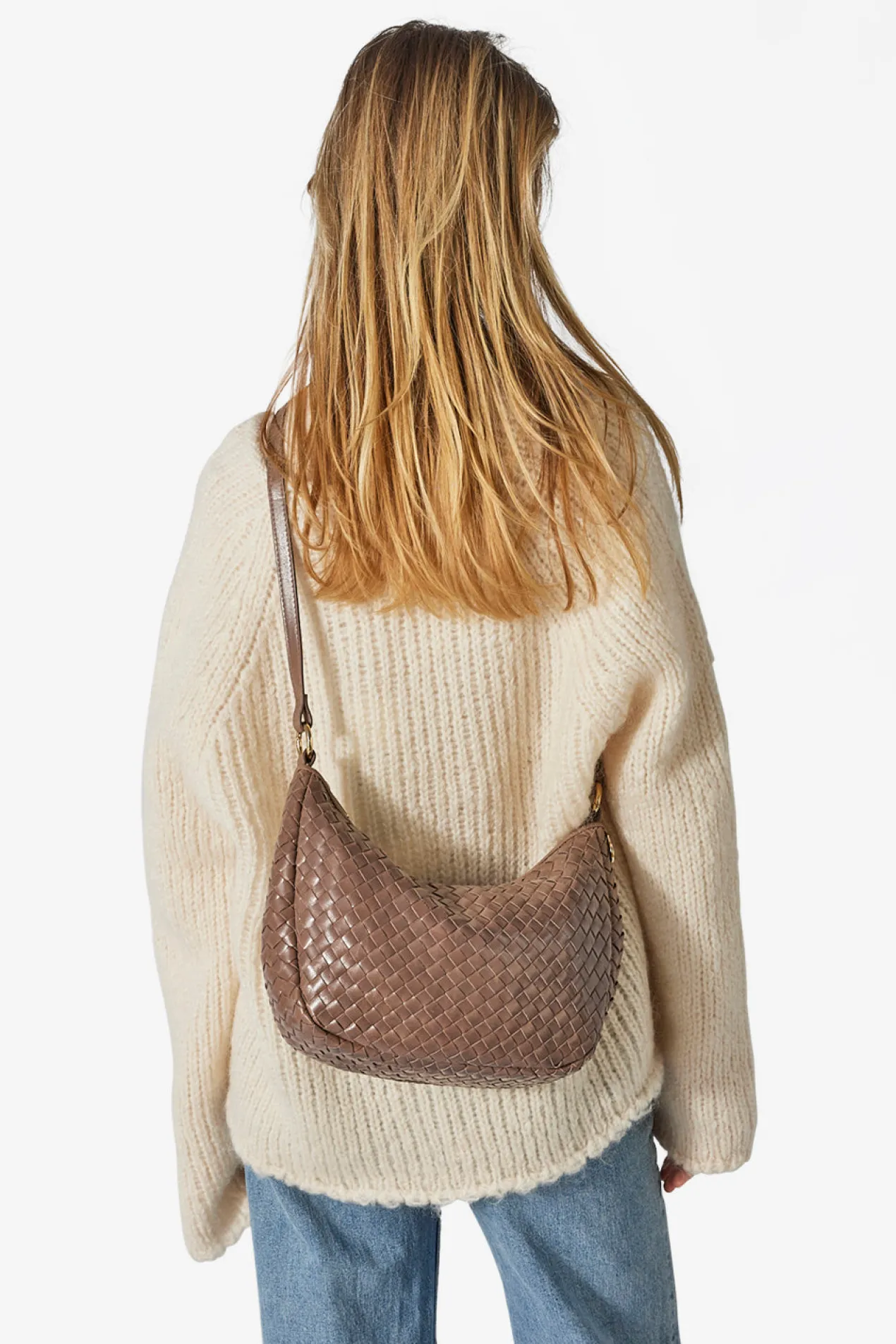 Salerno shoulder bag Marlin Taupe